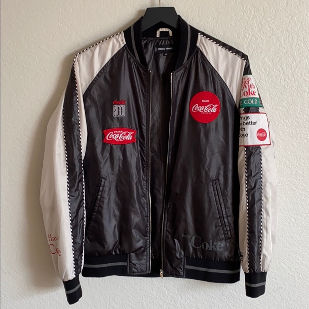 Coca-Cola stylish bomber jacket